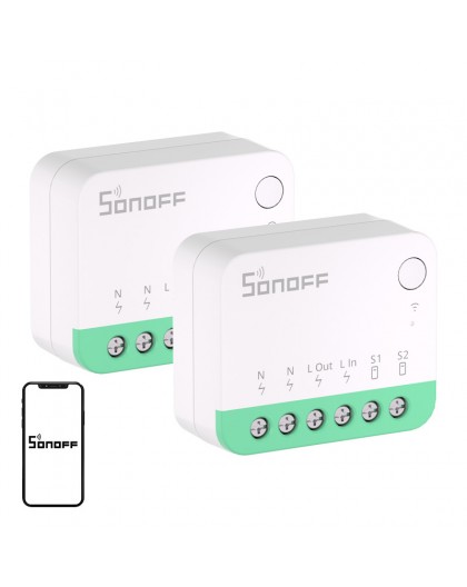 SONOFF MINIR4M (Extreme) Matter Switch, 2-Pack