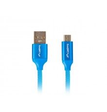 LANBERG CABLE USB 2.0 MICRO-B (M) - A (M) 1M QC