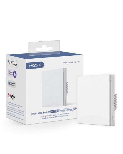 Aqara WS-EUK01 light switch Polycarbonate (PC) White