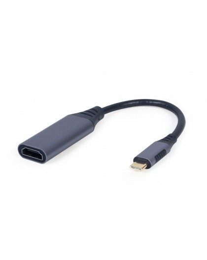 Cablexpert A-USB3C-HDMI-01 video cable adapter 0.15 m USB Type-C Grey