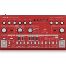 Behringer TD-3-RD synthesizer Analog synthesizer Red