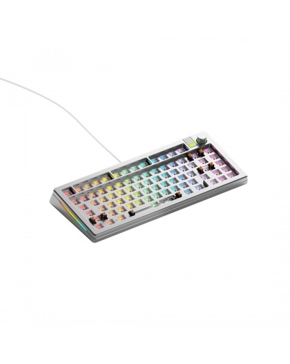Glorious Gaming GMMK 3 PRO 75% Barebones Wired Silver - US