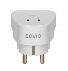 SAVIO AP-01 Travel Adapter, US socket – EU plug