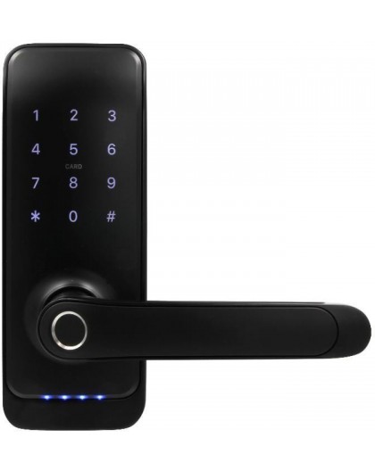 Handle with access controller EURA ELH-01H4 black