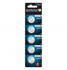 Lithium batteries mini everActive CR2016 blister 5 pcs.