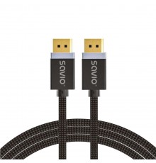 DisplayPort cable 1 m Black SAVIO CL-165