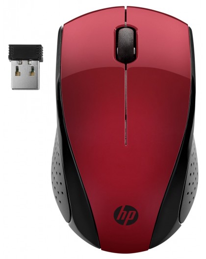 HP Wireless Mouse 220 (Sunset Red)