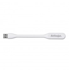 Activejet USB LED arvutilamp Valge