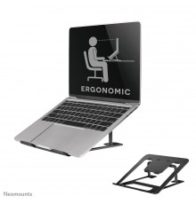 Neomounts NSLS085BLACK Laptop stand 10-17" - foldable - compact - universal