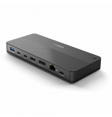 UNITEK D1079A laptop dock/port replicator Wired USB4 Black