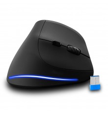 MEDIA-TECH VERTIC RF MT1123 Wireless vertical mouse RF 2400 DPI Black