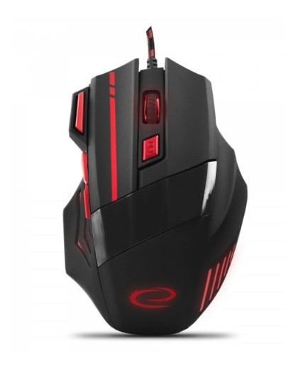 Esperanza EGM201R mouse USB Type-A Optical 2400 DPI Right-hand