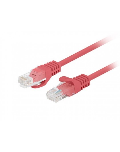 Fluke Passed Lanberg patchcord cat.6 UTP 0.25 m red 10-pack