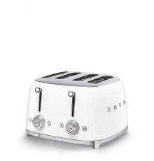 Toaster Smeg for 4 slices, white
