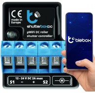 BLEBOX shutterBoxDC v2 WiFi I/O module 2x input binary 2x relay outputs 230V