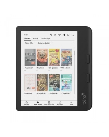 Tolino 4016621130183 e-book reader Touchscreen Wi-Fi Black