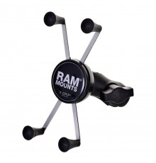 RAM Mounts X-Grip Large Phone Mount with Motorcycle Fork Stem Base