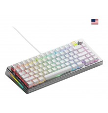 Glorious Gaming GMMK 3 PRO HE 75% Prebuilt Wired Silver - US