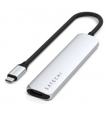 Satechi ST-P6SS interface hub USB Type-C 10000 Mbit/s Silver