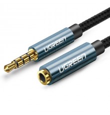 Ugreen extension cable adapter AUX mini jack 3.5 mm 2 m (blue)