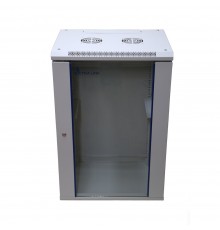 Extralink Rackmount cabinet 18U 600x450 Gray wall mounted