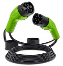 Qoltec 52472 electric vehicle charging cable Black Type 2 5 m