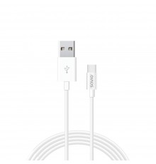 Savio CL-125 USB cable USB 2.0 1 m USB A USB C White