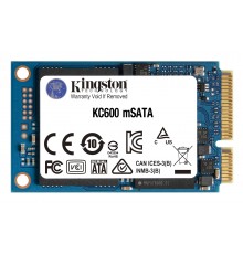 Kingston Technology 256G SSD KC600 SATA3 mSATA