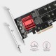 Axagon PCEM2-ND interface cards/adapter Internal M.2