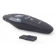 Gembird WP-L-11 remote control IR Wireless Projection screen Press buttons
