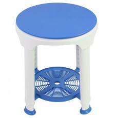 Swivel stool for the bathroom
