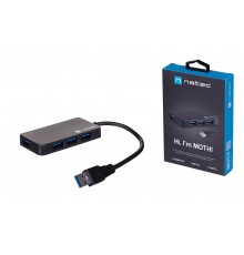 NATEC Hub USB 3.0 Moth (4 porti, must)