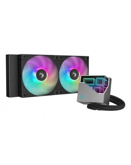 DeepCool LT240 Processor All-in-one liquid cooler 12 cm Black 1 pc(s)