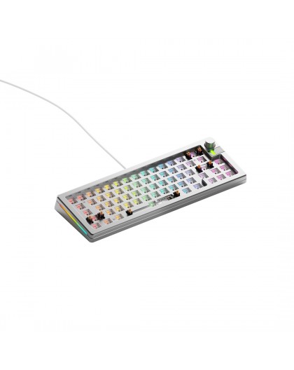 Glorious Gaming GMMK 3 PRO 65% Barebones Wired Silver - US