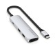 Satechi ST-P4SS interface hub USB Type-C 10000 Mbit/s Silver