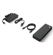 Lenovo ThinkPad Universal Thunderbolt 4 Smart Dock Wired Black