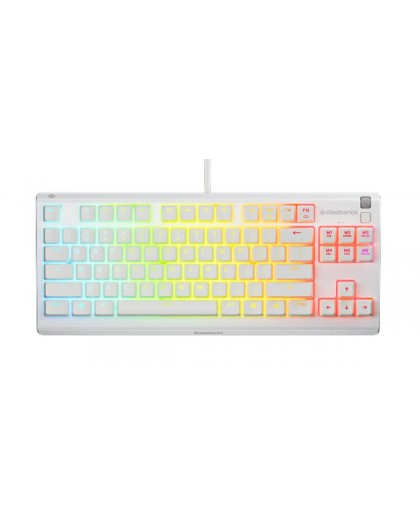 Keyboard SteelSeries Apex 3 TKL US, white