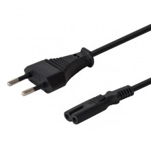 SAVIO Power cable (M) 2pin, 1.2m CL-97