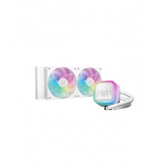 DeepCool LP240 Computer case, Processor All-in-one liquid cooler 12 cm White 1 pc(s)